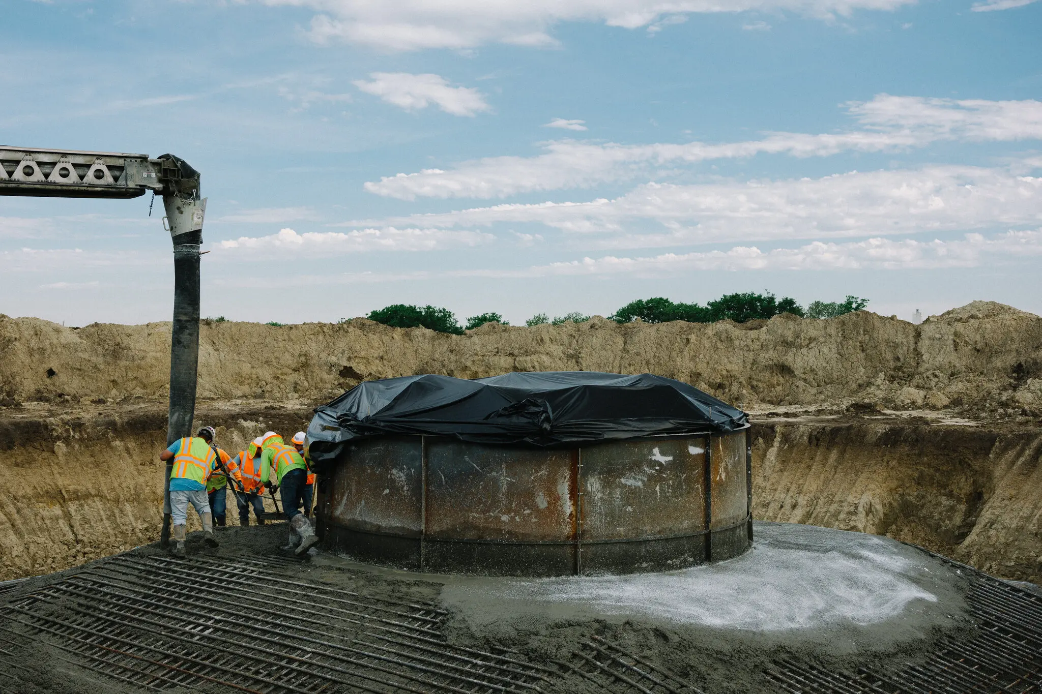 Construction of wind turbine