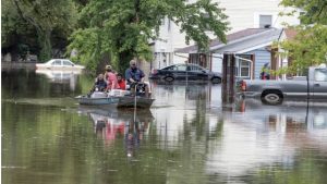 Five 1,000-year rain events have struck the U.S. in five weeks. Why?