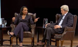 John Kerry and Condoleezza Rice on Carbon Tax