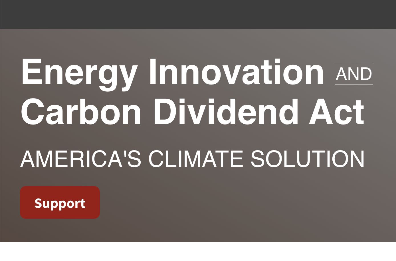 EICDA Energy Innovation and Carbon Dividend Act