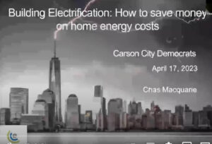 Carson City CCL Leader Presents: Building Electrification