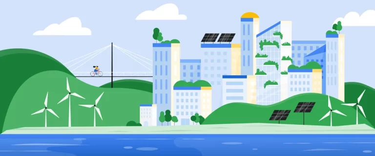 Google funds clean energy with upfront capital and “offtake agreements.”