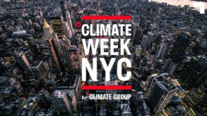 Climate Week in NYC Addresses Economic Impacts